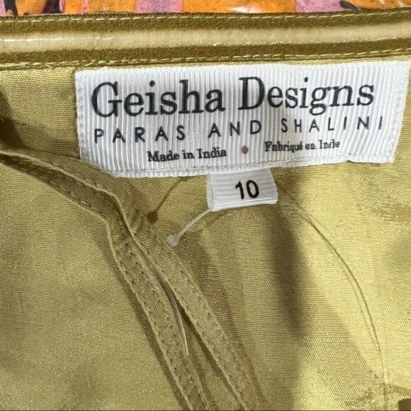 Geisha Designs Women’s Asymmetric Organza Corset Top - Picture 14 of 14